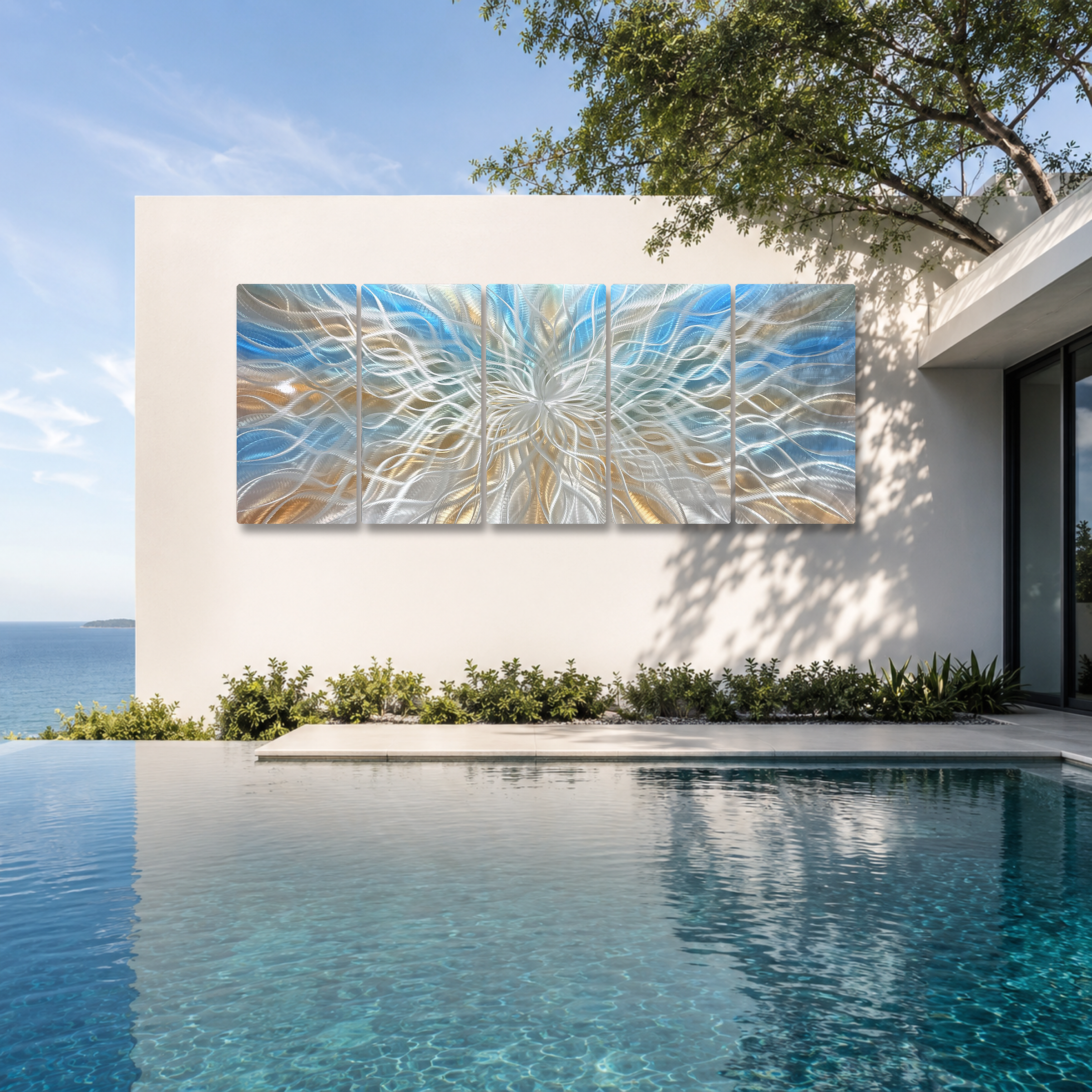 metal wall art . metal sculpture wall by Tomouk