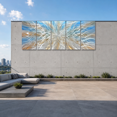 metal wall art . metal sculpture wall by Tomouk