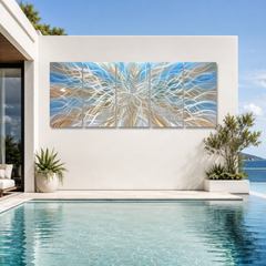 metal wall art . metal sculpture wall by Tomouk