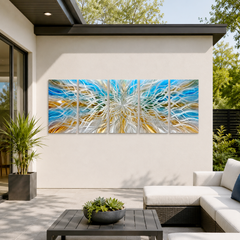 metal wall art . metal sculpture wall by Tomouk