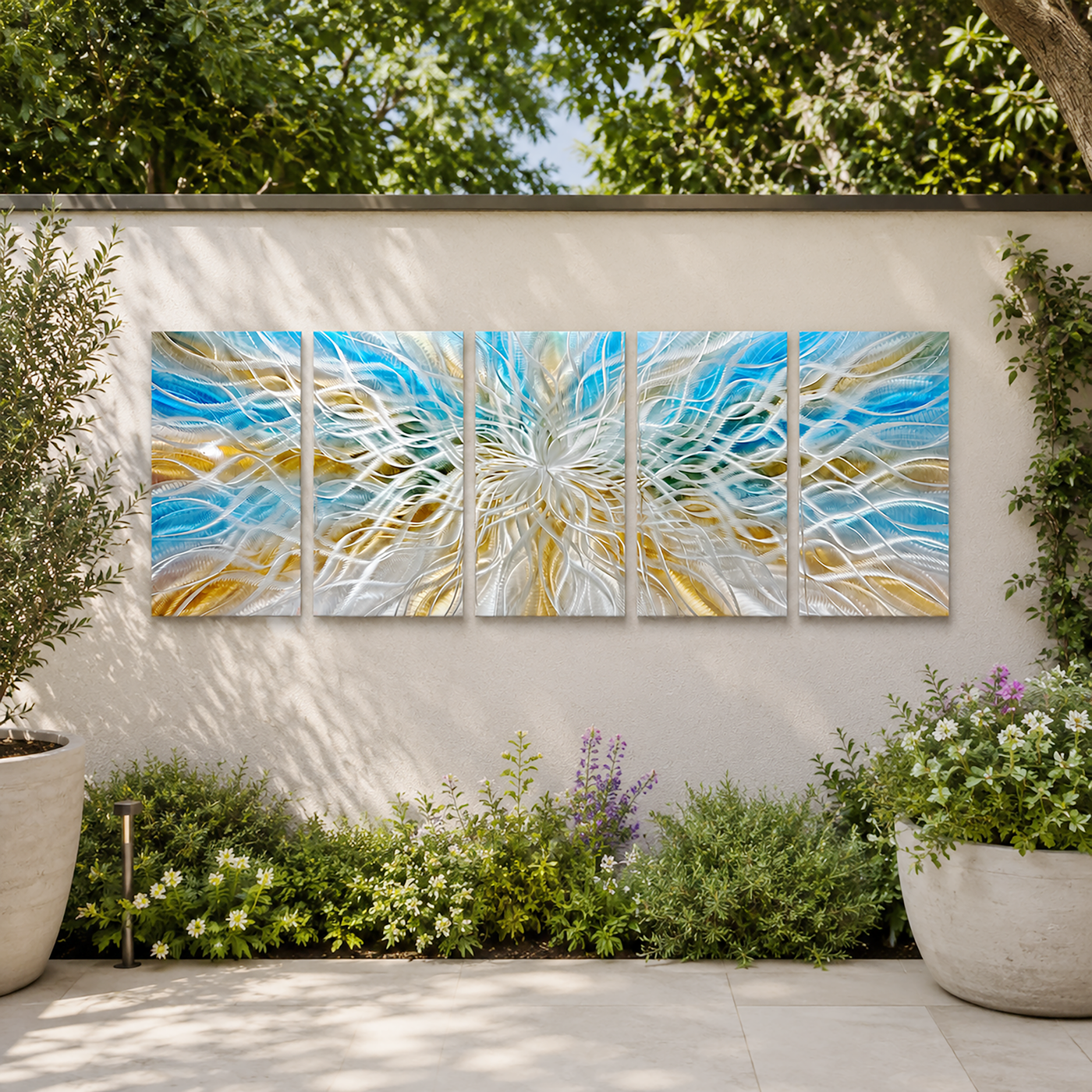metal wall art . metal sculpture wall by Tomouk