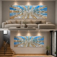 metal wall art . metal sculpture wall by Tomouk