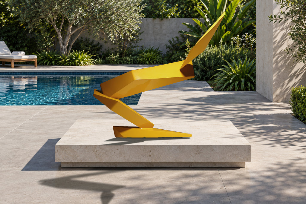 Flight of Angles, digital environment composite: Blue Tile Poolside