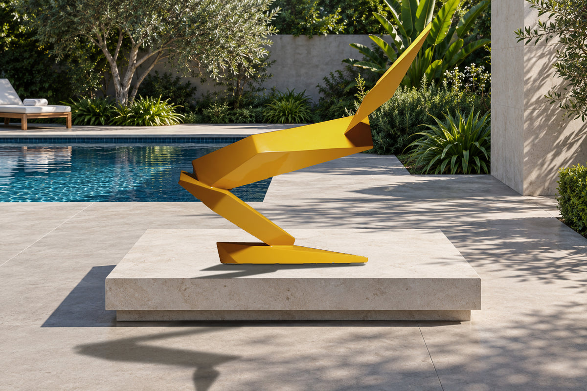 Flight of Angles, digital environment composite: Blue Tile Poolside