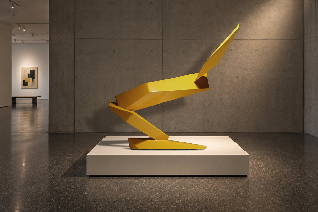 Flight of Angles, digital environment composite: Focused Art Museum
