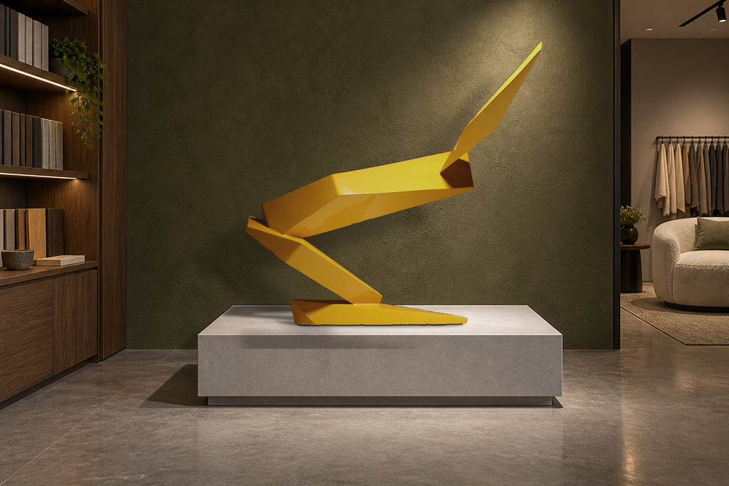 Flight of Angles, digital environment composite: Design Showroom