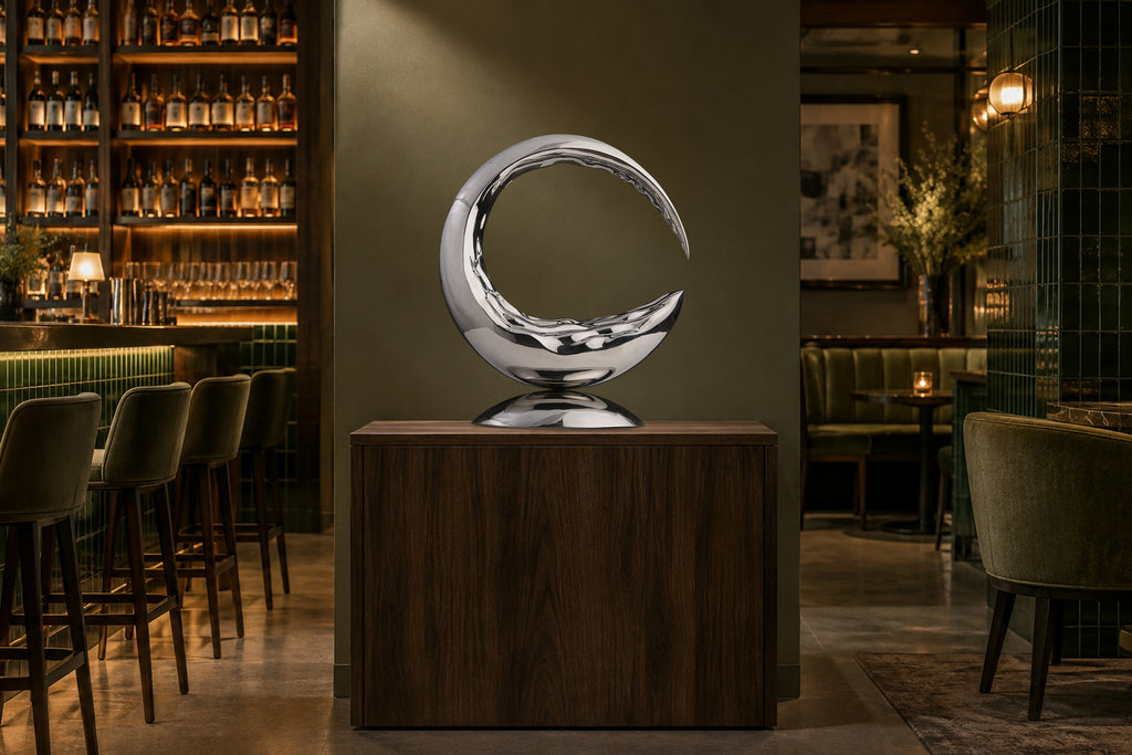 Mirror-Polished Crescent, digital environment composite: Bar Lounge