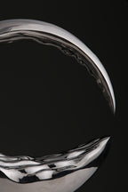 Mirror-Polished Crescent, studio photograph, view 3