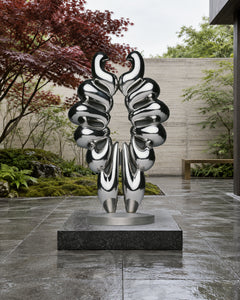 Duality of Life, digital environment composite: Rain Garden Courtyard