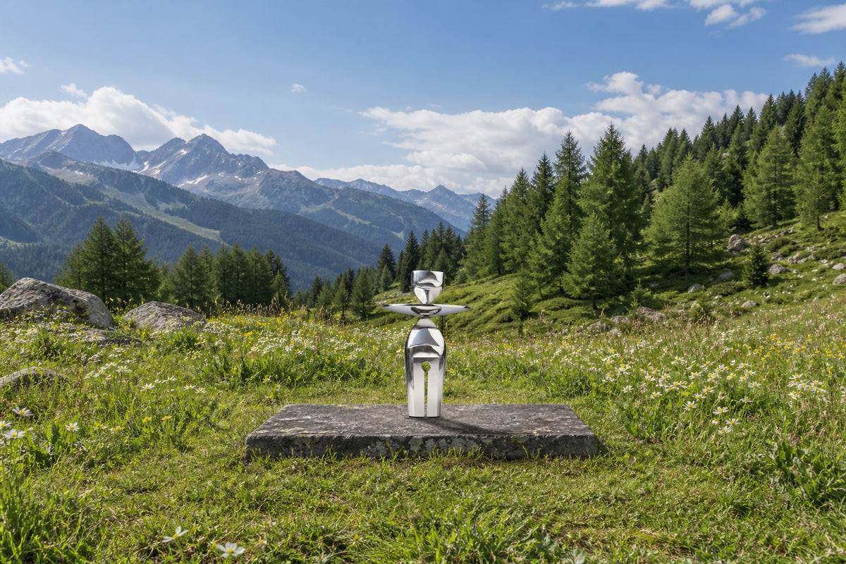 Human Form, digital environment composite: Grass Meadow