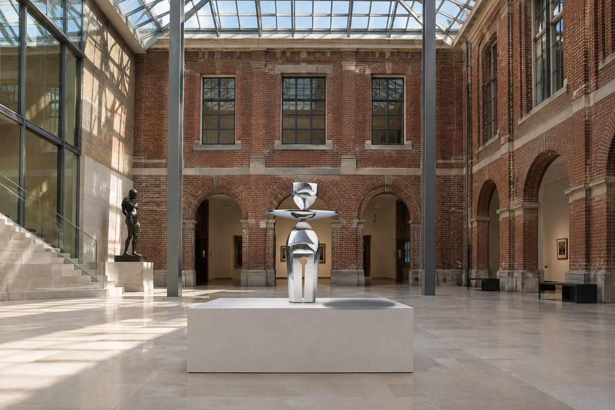Human Form, digital environment composite: Art Museum