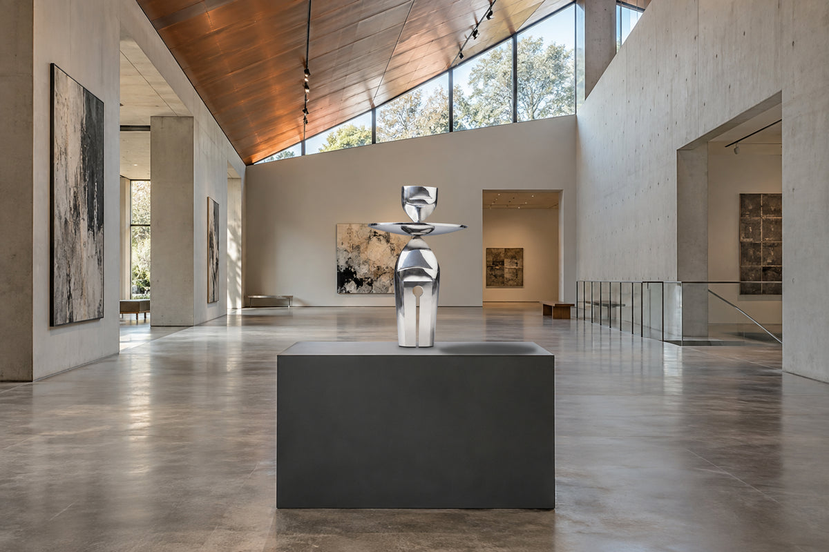 Human Form, digital environment composite: Exhibition Hall
