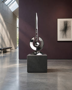 The Paused Moment, digital environment composite: Museum Gallery Charcoal