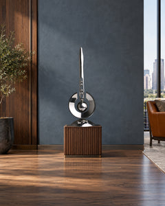 The Paused Moment, digital environment composite: Executive Suite Walnut