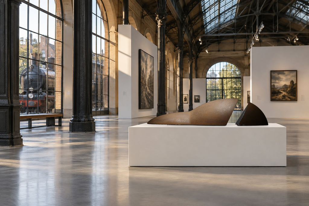 Tension Within, digital environment composite: Art Museum