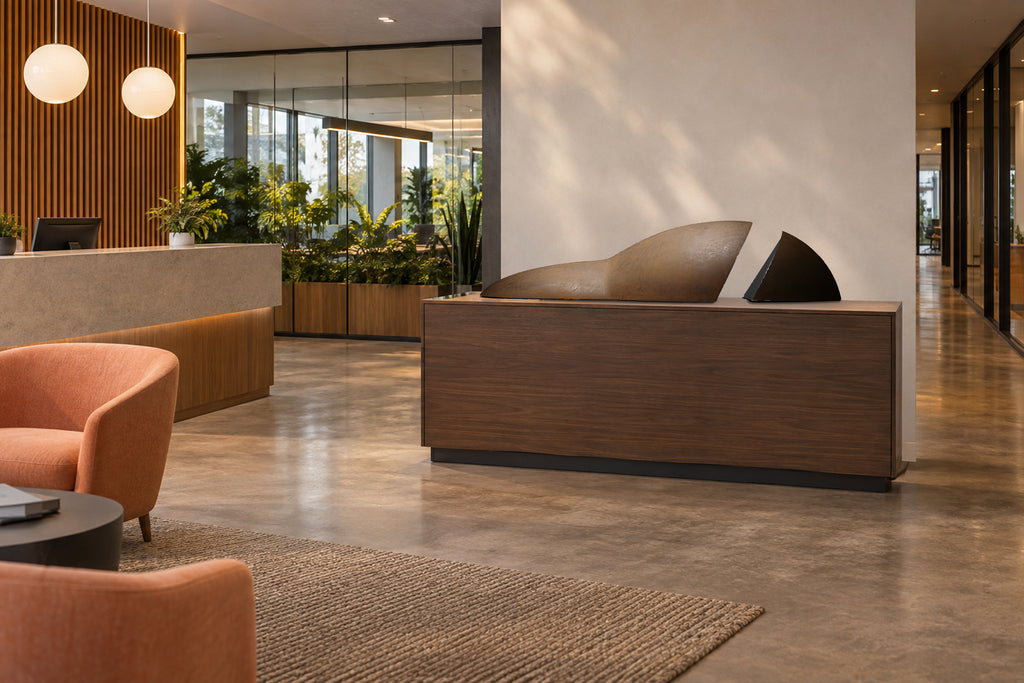 Tension Within, digital environment composite: Company Reception