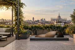 Tension Within, digital environment composite: Rooftop Garden