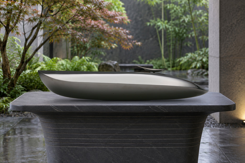 Still Voyage, digital environment composite: Slate Rain Garden